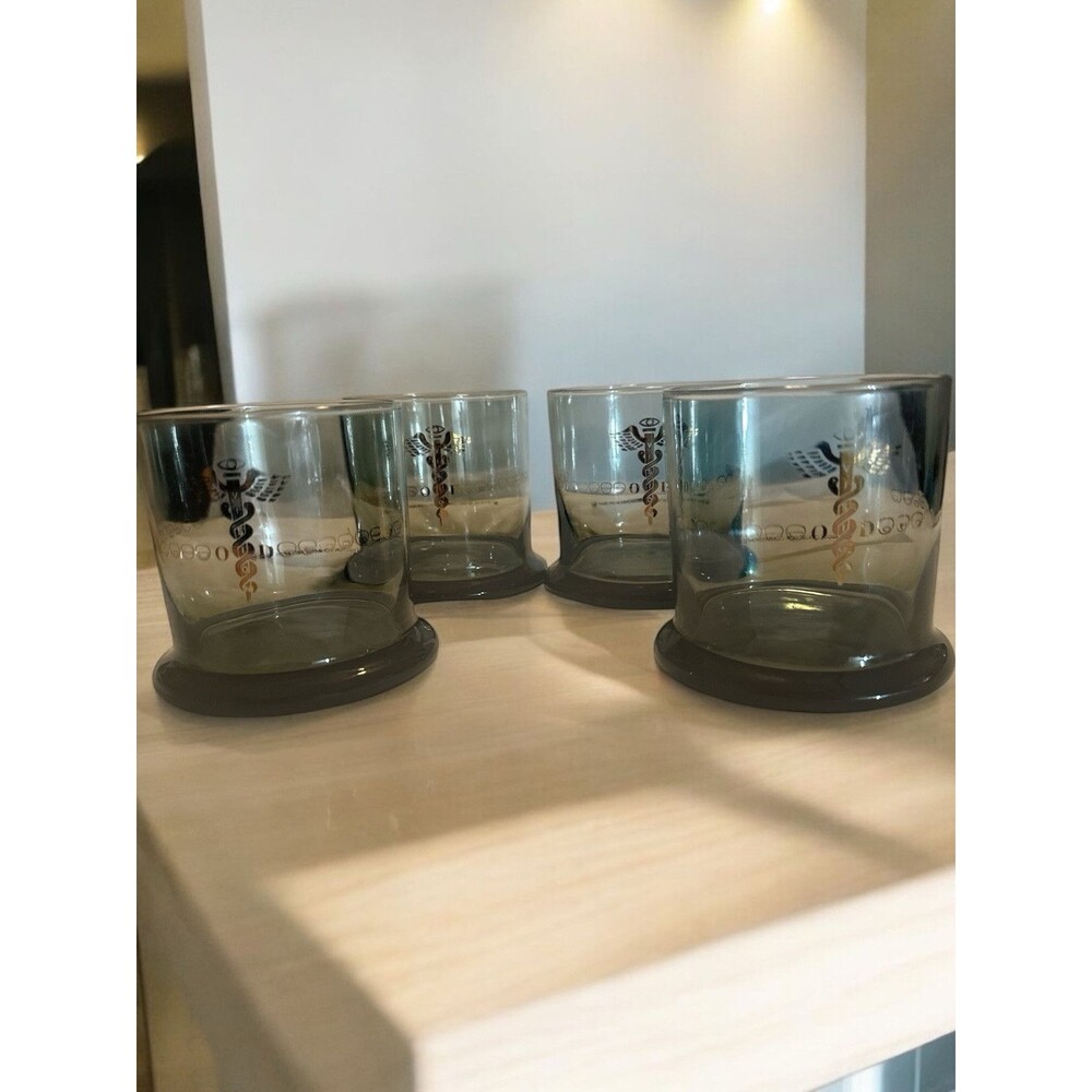 MCM Apothecary/Caduceus Eye/vision Drinking Glasses